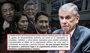 Congreso: peruanos pagarán honorarios de los abogados de los dueños de los partidos Congreso: peruanos pagarán honorarios de los abogados de los dueños de los partidos