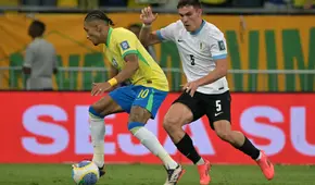 Brasil empató 1-1 ante Uruguay un un partidazo por las Eliminatorias 2026