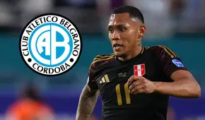 Bryan Reyna recibe duro castigo de Belgrano tras su regreso de la selección peruana por las Eliminatorias