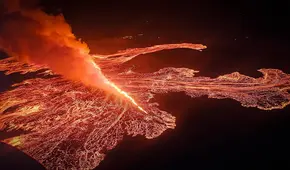 Volcán Raykjanes en Islandia erupciona por séptima vez en el año: esta son las impresionantes imágenes del hecho