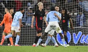 ¡Locura en Balaídos en el final! Celta de Vigo le empató a Barcelona en tres minutos por LaLiga de España