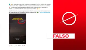 Este video no muestra un ovni en Ucrania durante ataque de drones rusos a ciudad de Odesa