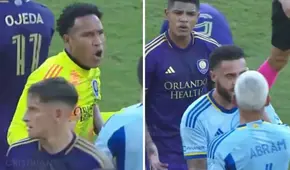 Pedro Gallese y Luis Abram tuvieron fuerte discusión en la MLS, pero Wilder Cartagena los separó