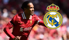 Van Dijk y su duro lamento previo a duelo entre Real Madrid vs Liverpool: "Nunca les he ganado, es decepcionante"