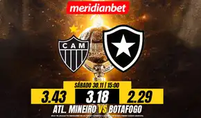 Atlético Mineiro vs Botafogo: ¡Apuesta y gana MÁS con las cuotas de Meridianbet! Atlético Mineiro vs Botafogo: ¡Apuesta y gana MÁS con las cuotas de Meridianbet!