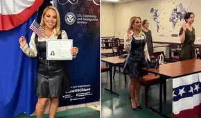 Josetty Hurtado celebra su nacionalidad americana tras más de 10 años en EE. UU. : "Estoy tan agradecida"