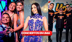 Conciertos en Lima del 29 al 1 de diciembre: entradas para ver a Pamela Franco, Christian Cueva, Skándalo y La Bella Luz