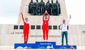 Jovana de la Cruz y Gladys Tejeda dejan en alto al Perú: corredoras logran medalla de oro y plata en Juegos Bolivarianos