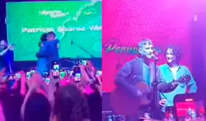 Vasco Madueño y su padre Guillermo Dávila cantan juntos por primera vez y se abrazan: “Estoy orgulloso de ti”