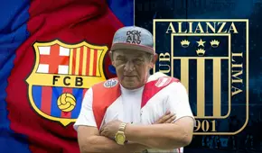 Hugo 'Cholo' Sotil recordó su paso por el Barcelona y sorprendió al compararlo con Alianza Lima: "Era igual"