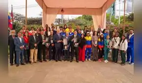 Comunidad Andina y Comité Olímpico Peruano reconocen a delegaciones participantes de los Juegos Bolivarianos Ayacucho 2024