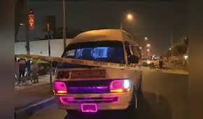 Santa Anita: asesinan chofer de combi por no pagar cupo de S/ 10
