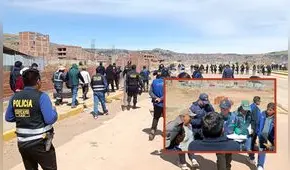 Destruyen 40 casas que invadían orillas de lago Titicaca: ocupaban la carretera Bicentenario, según municipio de Puno