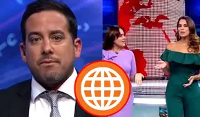 Óscar del Portal no se presentó en noticiero de América TV y Carla Tello bromea: “Le dio sueño por la preventa, lo vi bailando”