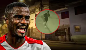 SJM: delincuente disparó contra vivienda de familiares del futbolista Christian Ramos y cámara capta el ataque