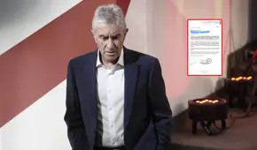 Filtran fría carta que la FPF le mandó a Juan Carlos Oblitas a su casa para despedirlo: "Le retiramos la confianza"