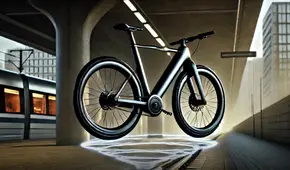 La bicicleta futurista con levitación magnética que permitirá cargar dispositivos: fue diseñada hace más de 10 años