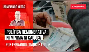 Política remunerativa: ni mínima ni caduca, por Fernando Cuadros Luque Política remunerativa: ni mínima ni caduca, por Fernando Cuadros Luque