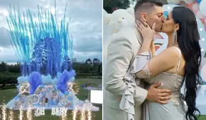 Ignacio Baladán y 'La Segura' celebraron lujoso baby shower en Colombia: así fue la revelación del sexo del su primer bebé