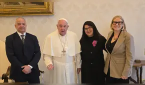 Papa Francisco se reunió con periodistas Pedro Salinas y Paola Ugaz que investigaron casos de abuso en el Sodalicio