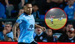 ¡Bryan Reyna anotó golazo de tijera! El peruano puso el 2-2 en el último minuto del Belgrano vs Estudiantes