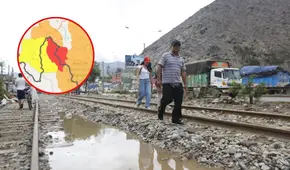 Senamhi emite alerta roja por huaicos: advierte activación de quebradas en 11 regiones de Perú