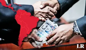 ¿Cuál es el país de América Latina con la mayor percepción de corrupción y en qué posición se encuentra Perú, según Transparencia Internacional?