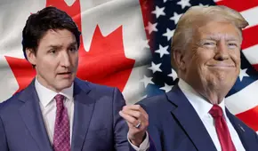 Trump se burla de Justin Trudeau y lo llama "gobernador del gran estado de Canadá"
