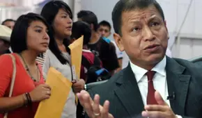 Ministro Maurate presenta nuevo mecanismo de empleo formal para jóvenes con respaldo de la OIT: ¿de qué trata?