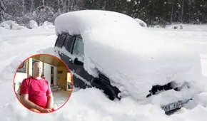 La sorprendente historia del hombre que sobrevivió 60 días atrapado bajo la nieve en su coche: entró en estado de 'hibernación'