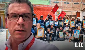 Familiares de víctimas exigen la salida de Morgan Quero