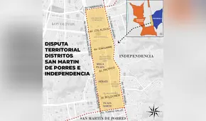 Conflicto territorial entre San Martín de Porres e Independencia: vecinos pelean por zona comercial desde hace 21 años