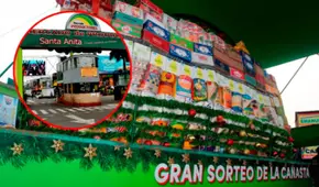 La 'canasta' navideña más grande del mundo será sorteada en Santa Anita: pesa más de 8 toneladas y hay más de mil productos