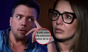 Julián Zucchi insinúa que Yiddá Eslava se habría quedado con S/ 8.000 de alquileres: "No recibí ni un centavo"