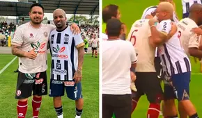 Juan Vargas y su afectuoso saludo a Jefferson Farfán tras reencontrarse en clásico de leyendas: "Después de tantos años"