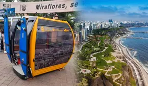 Teleférico de Miraflores recién estará listo en julio de 2025