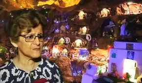 Peruana en Miraflores armó más de 340 nacimientos en su casa y aspira a un Record Guinnes: ocupa todo su primer piso