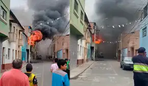 Incendio de grandes proporciones en Chosica: serenos y cinco unidades de bomberos atendieron la emergencia