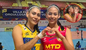 Madre e hija voleibolista protagonizaron emotivo enfrentamiento en la liga peruana de vóley: "Ambas estuvimos ansiosas"