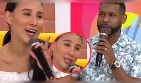 Samahara Lobatón tiene explosiva reacción contra Edson Dávila por hacerle bromas en vivo: "Te me relajas"