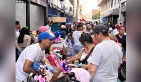 Mesa Redonda: masiva llegada de gente en busca del regalo prometido