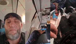 Pasajero graba por dentro el dramático momento del accidente de avión de Azerbaijan Airlines que deja 38 muertos