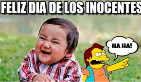 Imágenes de Feliz Día de los inocentes con frases chistosas para enviar por WhatsApp este 28 de diciembre