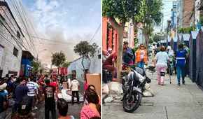 ¡Lo perdieron todo! Más de 30 familias damnificadas por incendio en Breña quedaron en situación de calle y solicitan ayuda ¡Lo perdieron todo! Más de 30 familias damnificadas por incendio en Breña quedaron en situación de calle y solicitan ayuda