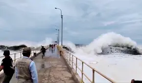 Oleaje anómalo en el litoral peruano: estos son los puertos y muelles cerrados por maretazo