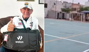 Vecinos de Hugo Sotil pidieron que losa deportiva lleve su nombre: "Su legado es enorme"