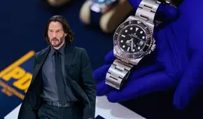 Recuperan en Chile el Rolex robado de la mansión de Keanu Reeves en California tras meses desaparecido