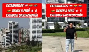 Venezolano explicó por qué Perú es el destino favorito para estudiar gastronomía: "No es un lugar solo para comer"