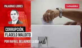 Corrupción, flagelo maldito, por Rafael Belaunde Llosa Corrupción, flagelo maldito, por Rafael Belaunde Llosa