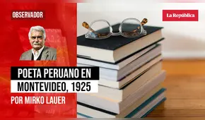 Poeta peruano en Montevideo, 1925, por Mirko Lauer
